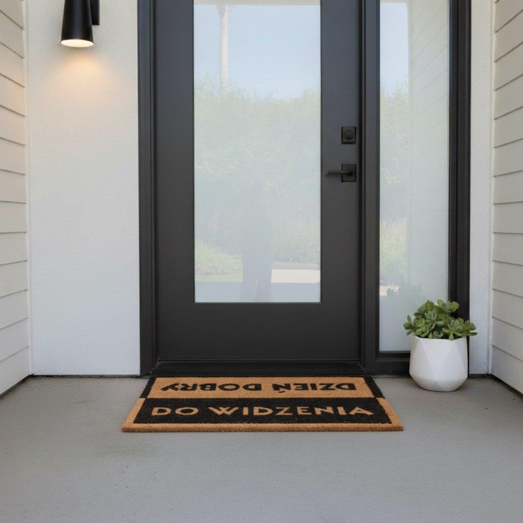 Wycieraczka kokosowa HOME 60x40cm wzór 3